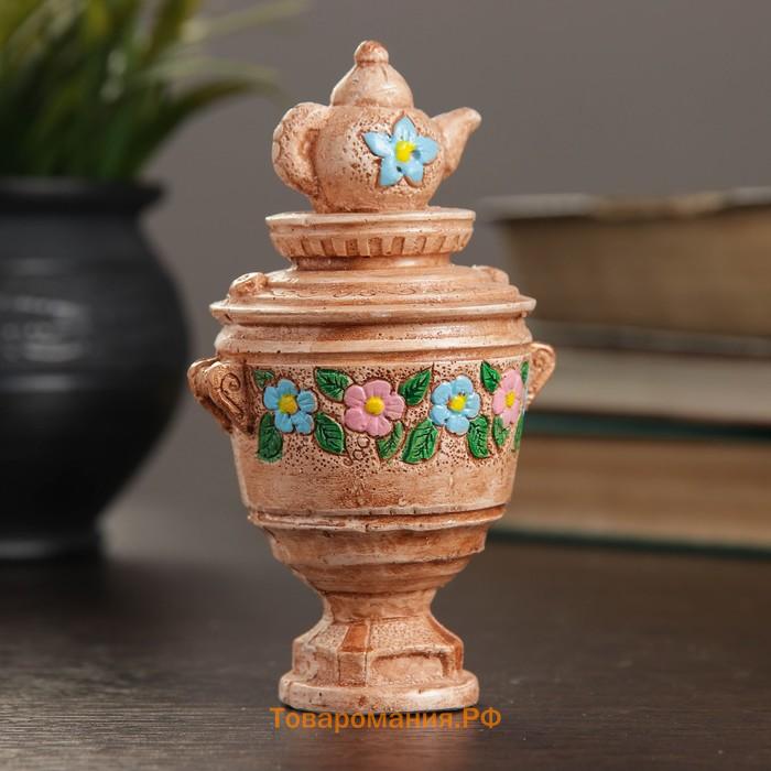 Фигурка гипс «Самовар», 6×6.5×11.5 см