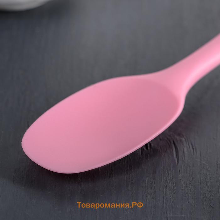 Ложка гарнирная  «Винфор», силикон, 20.7 см, МИКС