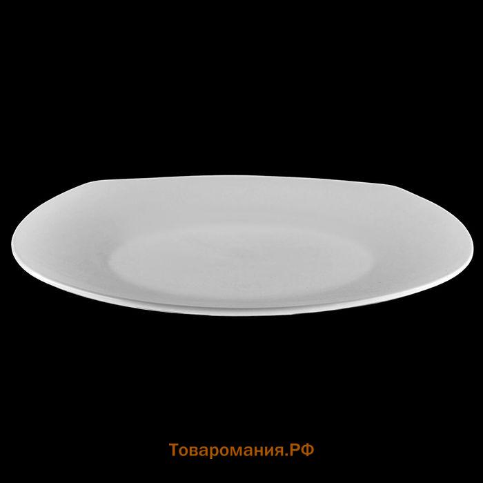 Тарелка пирожковая Wilmax Ilona, d=16.5 см, фарфор, белая