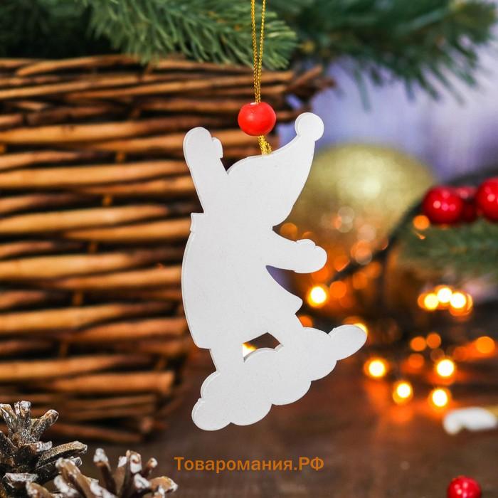 Елочная игрушка «Весело играем», золотая нить, МИКС