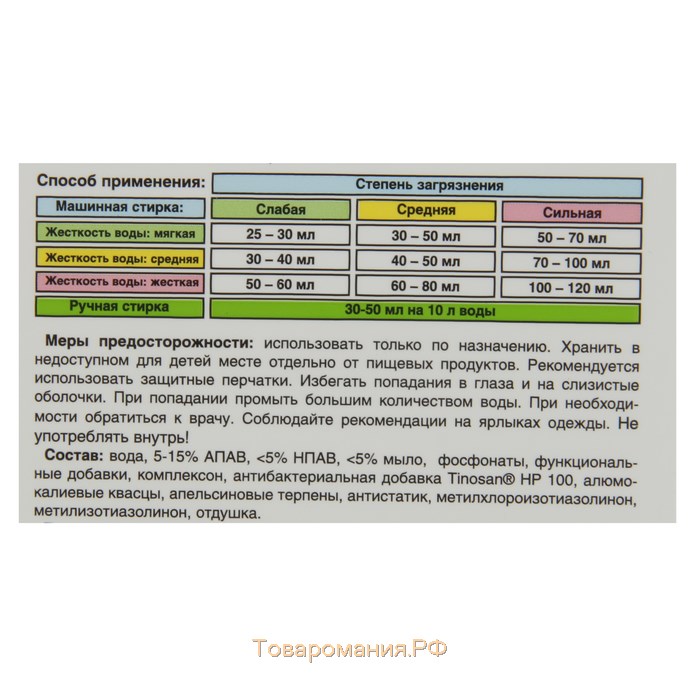 Жидкое средство для стирки Clean home «Антизапах», гель, для спортивных тканей и обуви, 1 л