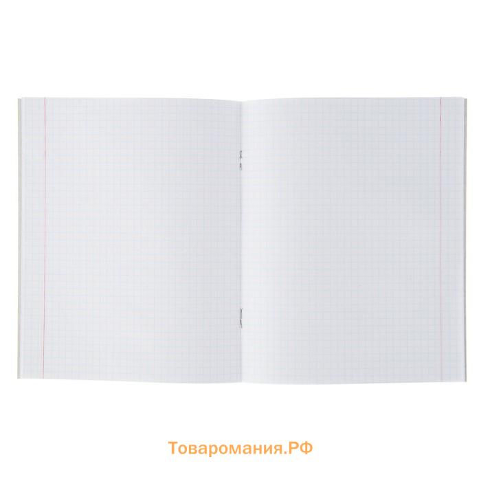 Тетрадь 36 листов в клетку Calligrata «Коллаж», обложка мелованный картон, МИКС