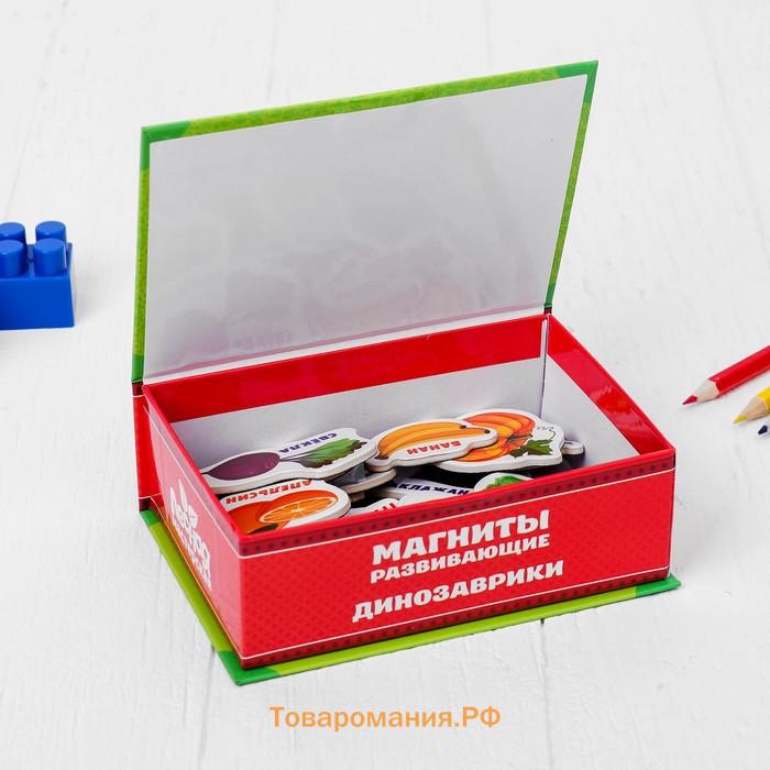 Развивающие магниты «Изучаем и овощи-фрукты», набор 25 шт.