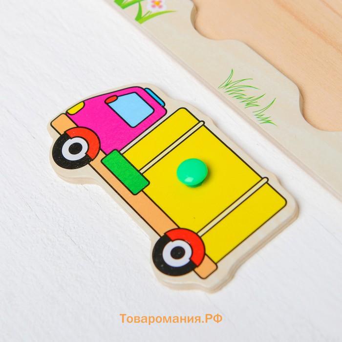 Рамка - вкладыш «Транспорт», 12 деталей
