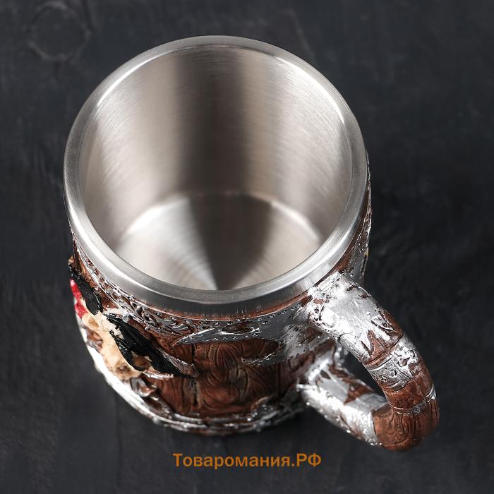 Кружка «Пираты. Хэллоуин», 400 мл, нержавеющая сталь