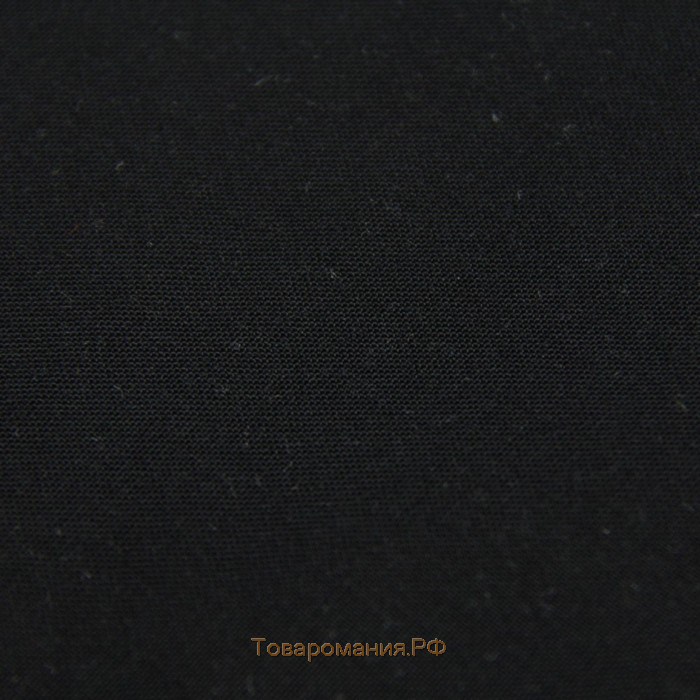 Ткань плательная, штапель гладкокрашеный, ширина 150 см, чёрный