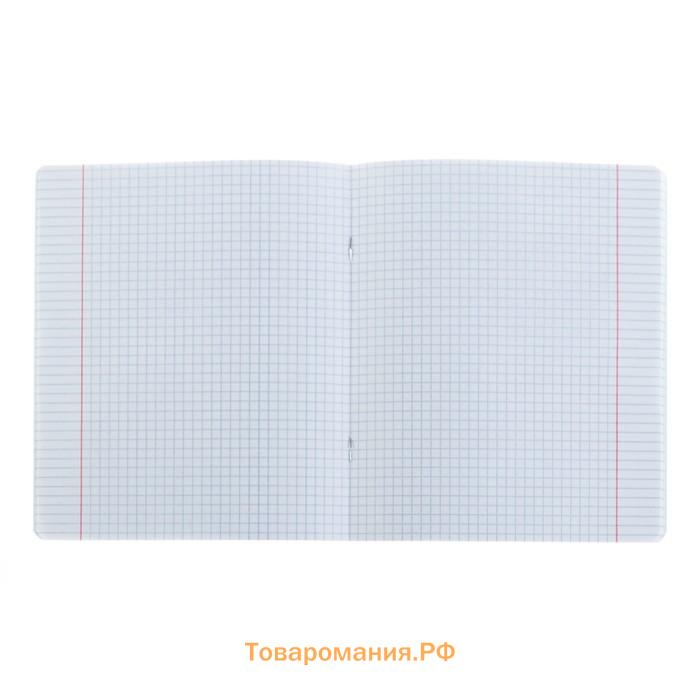 Тетрадь 12 листов в клетку ErichKrause «Классика» Bright, обложка мелованный картон, МИКС