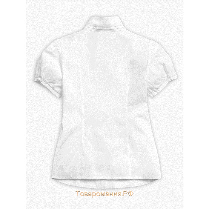 Блузка для девочки, рост 158 см, цвет белый