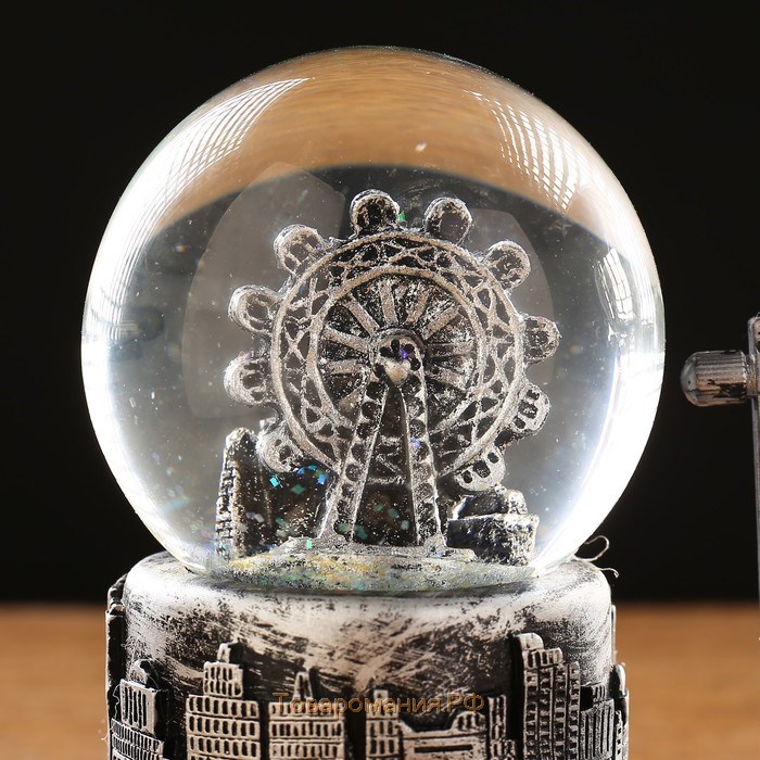 Песочные часы "Лондонское колесо обозрения", с подсветкой, 3 ААА, 16 х 8 х 13.5 см