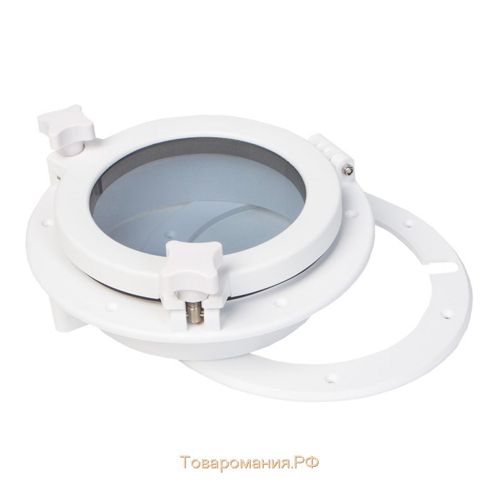 Иллюминатор SeaFlo SFPP1-01, внутренний диаметр 147мм, внешний диаметр 215мм, белый