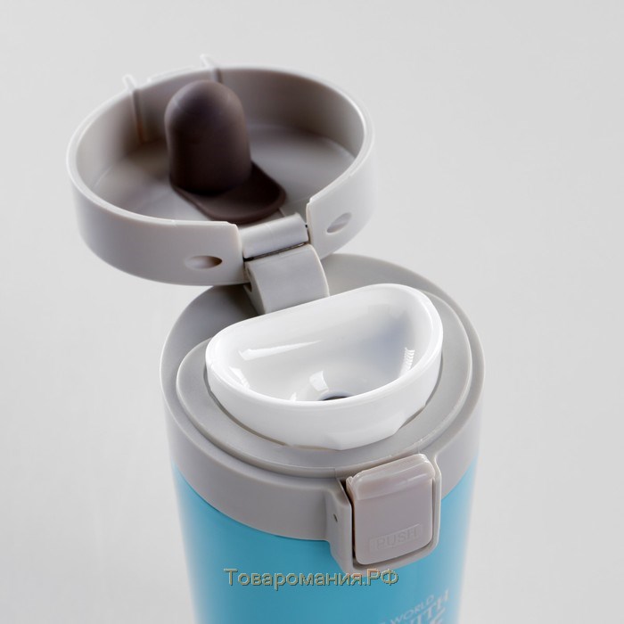 Термокружка Coffee, 380 мл, сохраняет тепло 8 ч, с ситечком