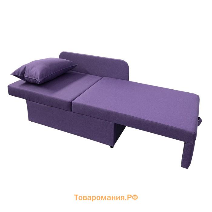 Диван кушетка NEXT NICE, со спальным местом 750×1950 мм, рогожка VIOLA