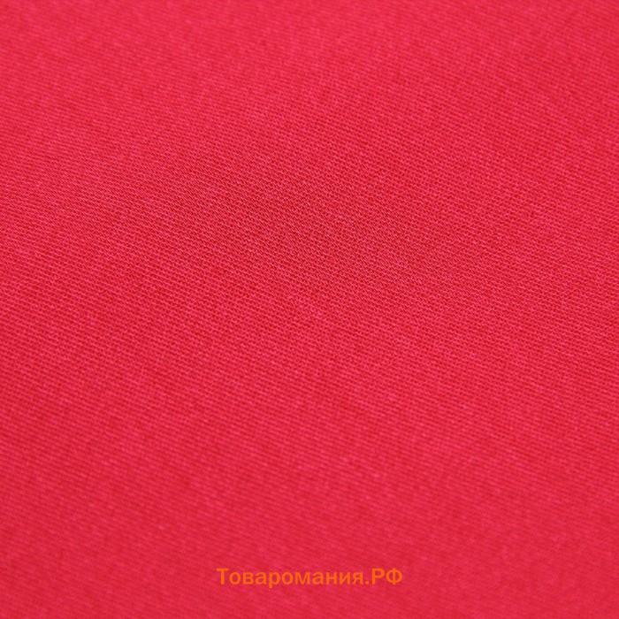Ткань костюмная, вискоза, ширина 150 см, цвет красный