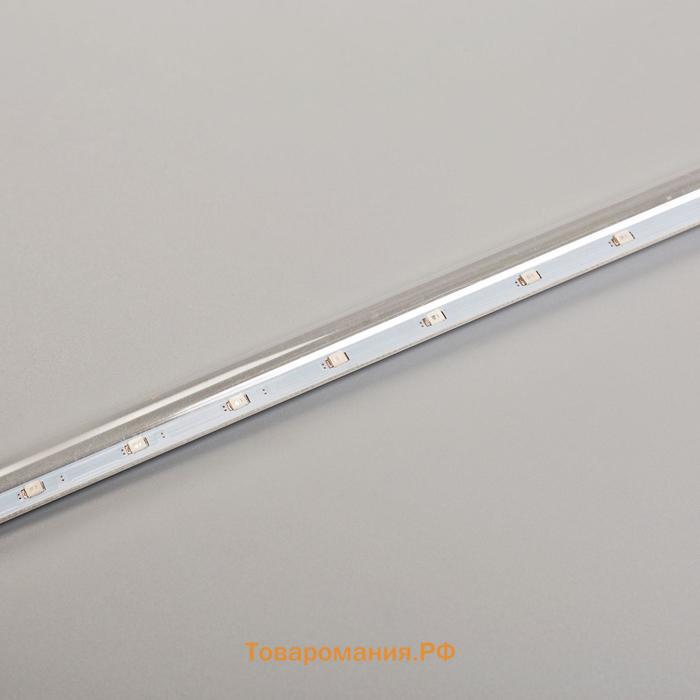 Гирлянда «Сосульки» 2.5 × 0.3 м, IP65, прозрачная нить, 192 LED, свечение мульти с эффектом стекания, 12 В