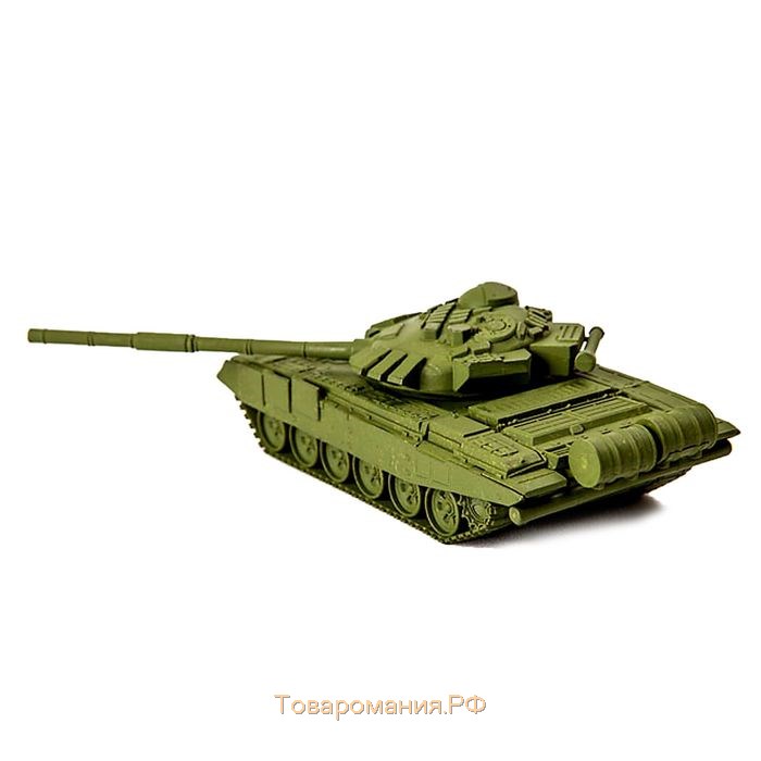 Сборная модель «Советский основной боевой танк Т-72Б», Звезда, 1:100, (7400)