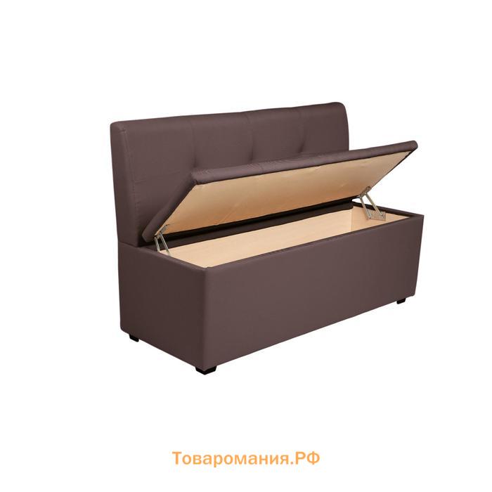 Кухонный диван "Юлия-1" 1000х830х550, рогожка DIMROSE