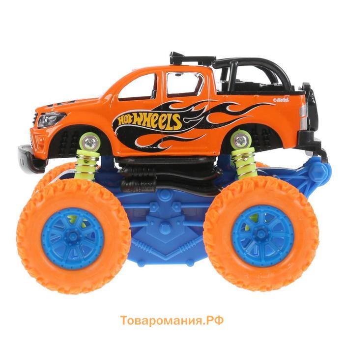 Машина металлическая «Hot Wheels внедорожник» 12 см, инерция, подвеска, световые и звуковые эффекты