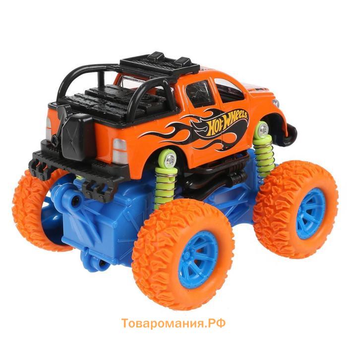 Машина металлическая «Hot Wheels внедорожник» 12 см, инерция, подвеска, световые и звуковые эффекты