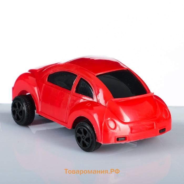 Машинка пластмассовая «Жук», 11×6×4 см, МИКС