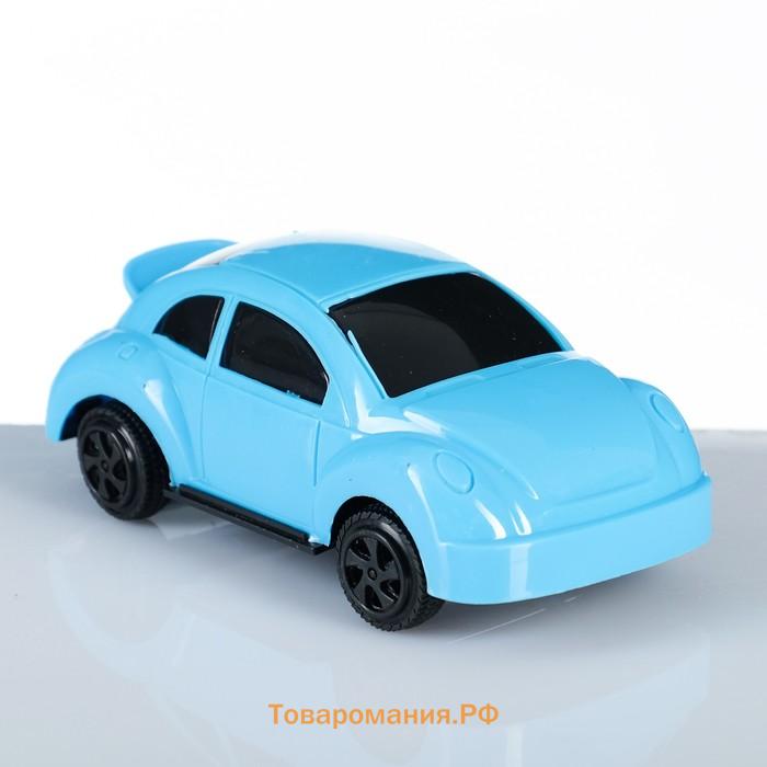 Машинка пластмассовая «Жук», 11×6×4 см, МИКС