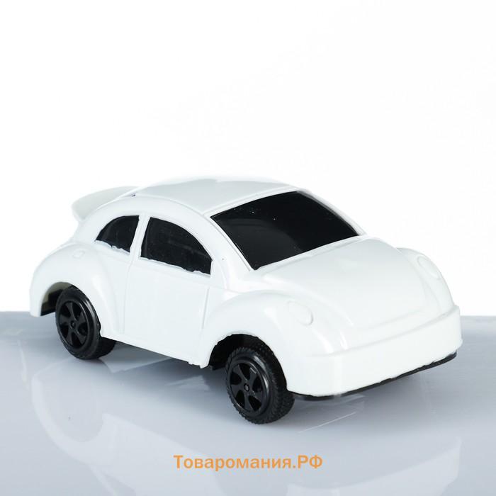 Машинка пластмассовая «Жук», 11×6×4 см, МИКС