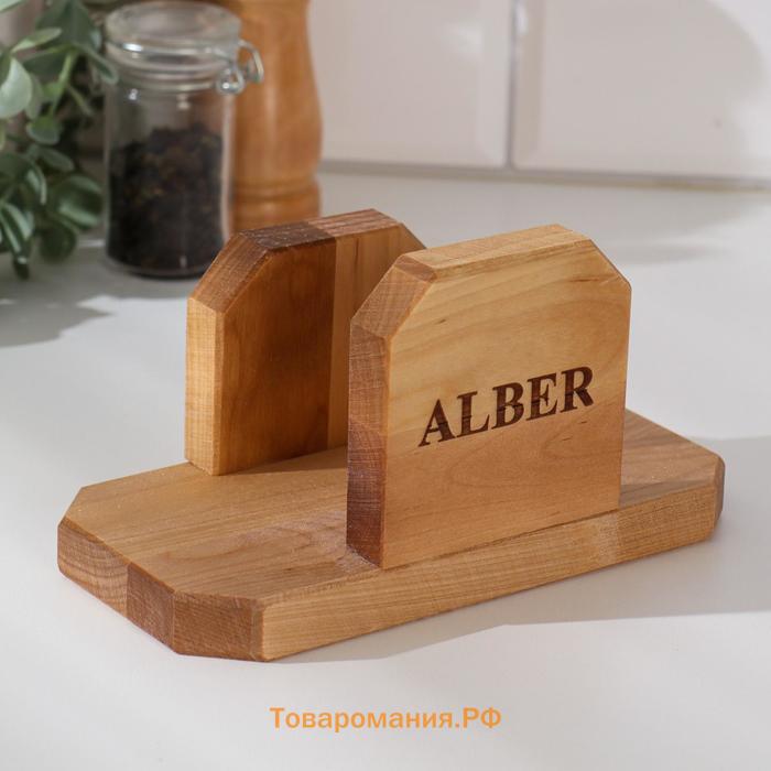 Набор досок разделочных «Прямая ручка», 3 шт., 38×22×1.8 см; 34×20×1.8 см, 30×18×1.8 см