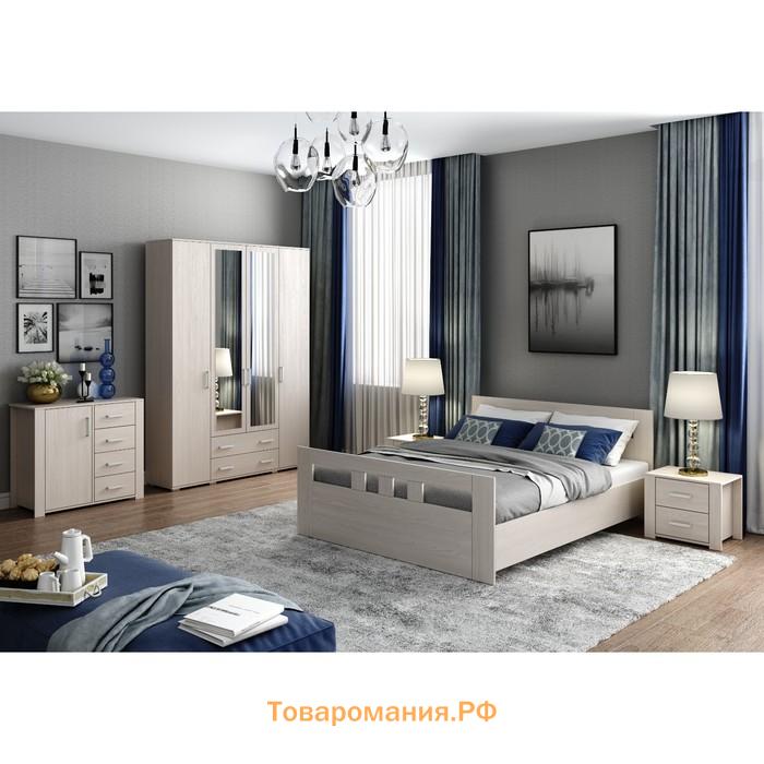 Шкаф угловой «Сопрано», 751×751×2176 мм, цвет анкор светлый