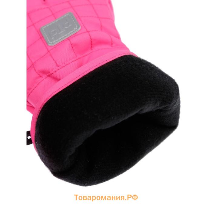 Перчатки зимние для девочки, размер 17