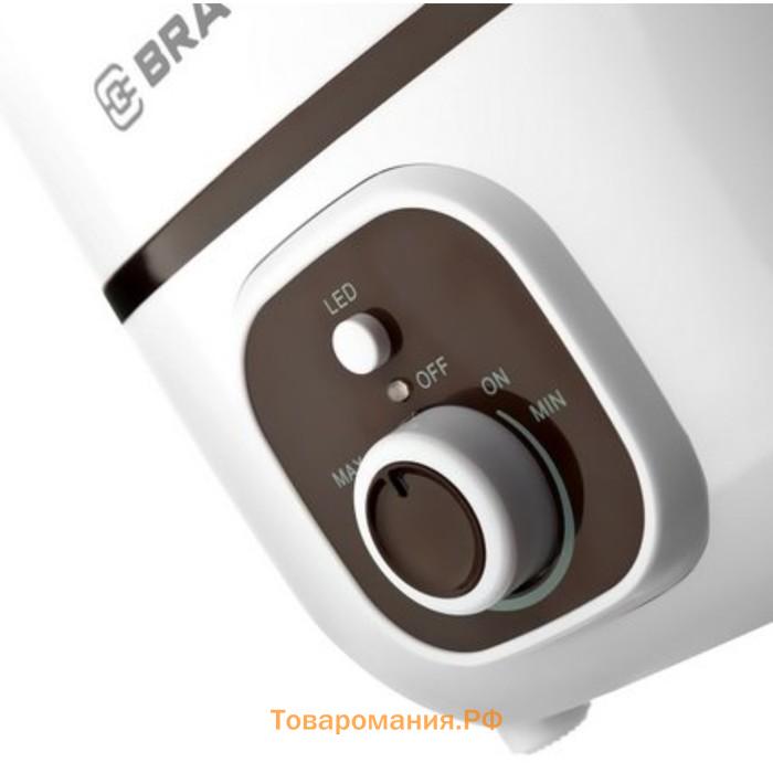 Увлажнитель BRAYER BR4700WH, ультразвуковой, 25 Вт, 4 л, до 25 м2, белый