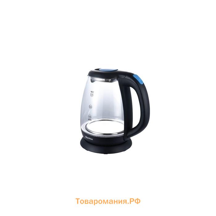 Чайник электрический Blackton Bt KT1824G, 1.8 л, 1500 Вт, чёрный