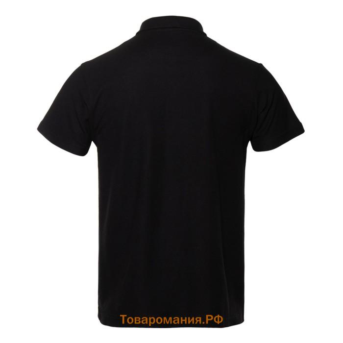 Рубашка мужская, размер 48, цвет чёрный