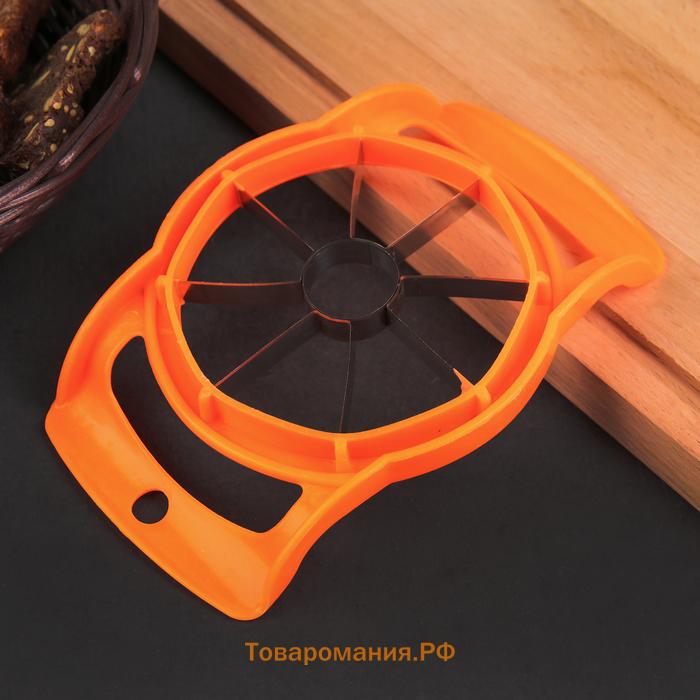 Яблокорезка с ручками , d=11 см, МИКС