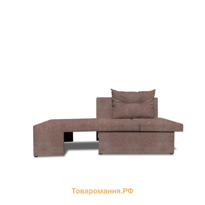 Детский диван «Лежебока», еврокнижка, рогожка savana plus, цвет toffee