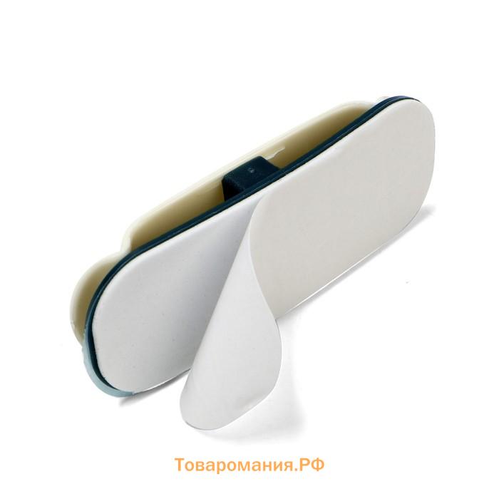 Держатель для проводов 75×30 мм, белый, 4 шт.