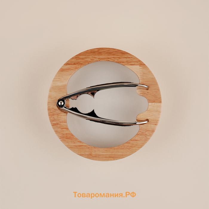 Орешница с орехоколом SL Home «Тренто», 2 предмета: орешница, орехокол, фарфор