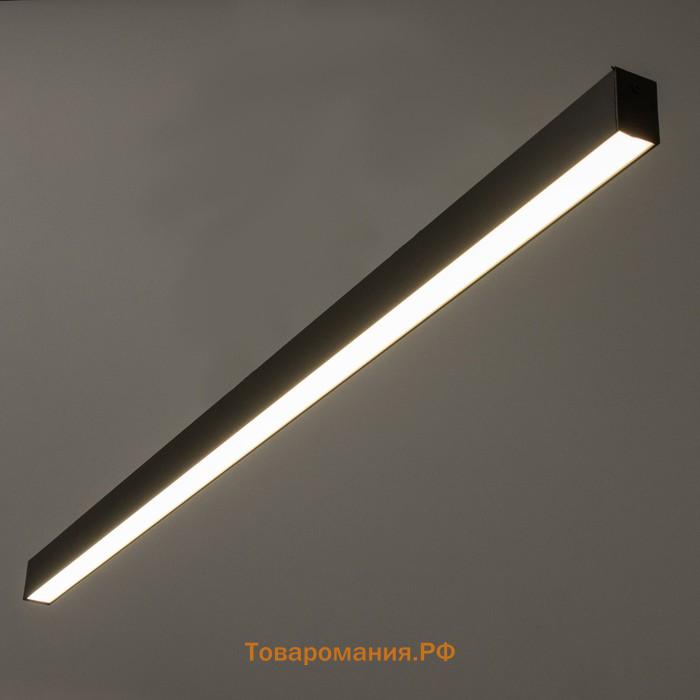 Светильник "Лайн" LED 18Вт 4000К черный 120х3,3х6 см BayerLux