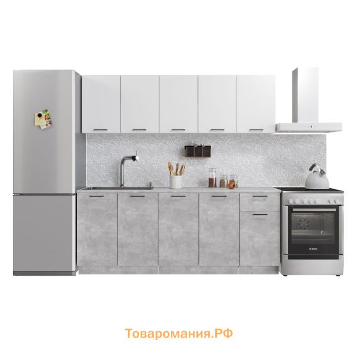 Шкаф навесной 600 Симпл, 600х300х600, Белый/Белый