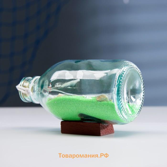 Фигурка «Сувенир в бутылке. Ракушки», 15×8×8 см, МИКС