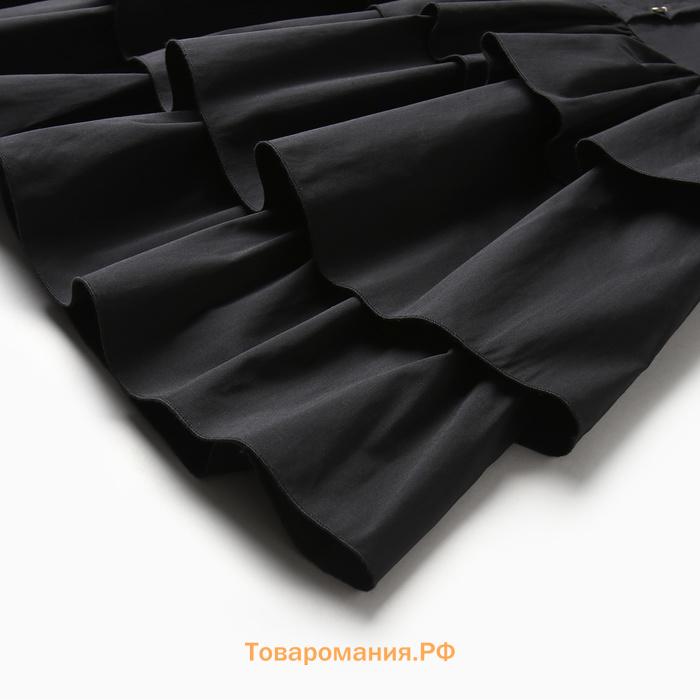 Платье для девочки MINAKU цвет чёрный, рост 122 см