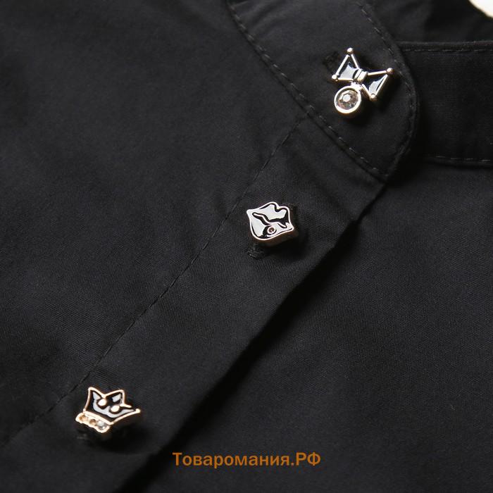 Платье для девочки MINAKU цвет чёрный, рост 122 см
