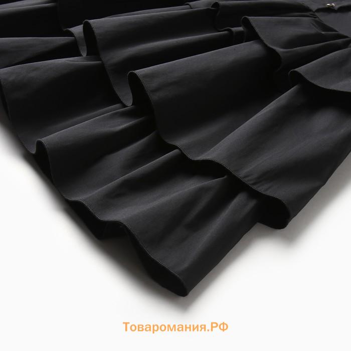 Платье для девочки MINAKU цвет чёрный, рост 122 см