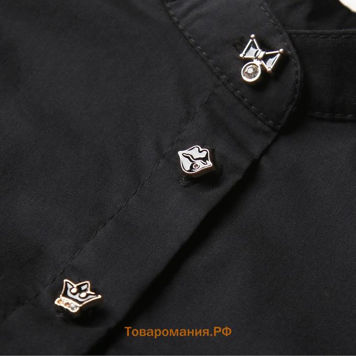 Платье для девочки MINAKU цвет чёрный, рост 122 см