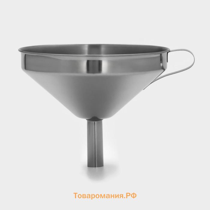 Воронка Magistro Steel, d=12.6 см, 201 сталь