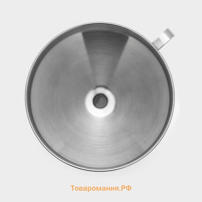 Воронка Magistro Steel, d=14.6 см, 201 сталь