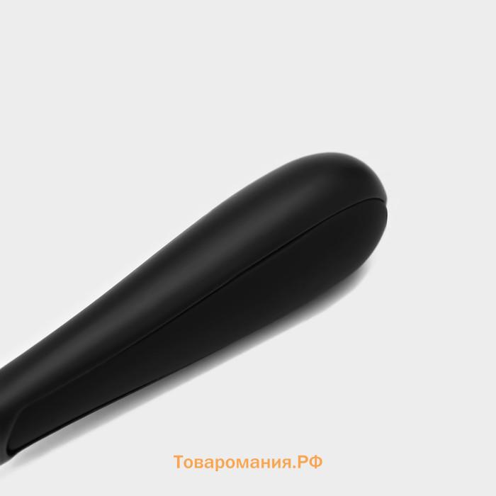 Овощечистка Magistro Vantablack, 18.5×2 см, многофункциональная, чёрная