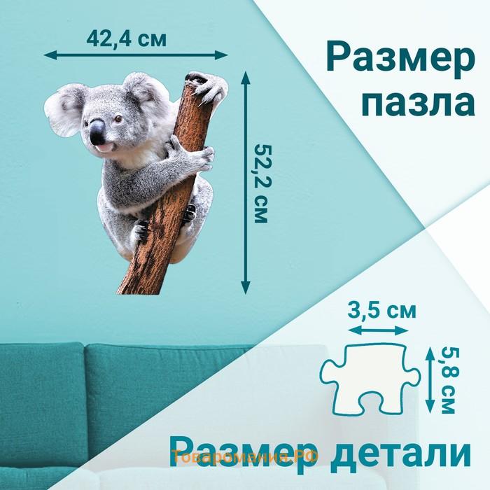Пазл фигурный «Милая коала», 100 деталей