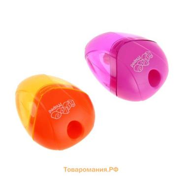 Точилка 1 отверстие с контейнером Maped I-Gloo, микс