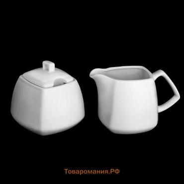 Набор сервировочный Ilona, 2 шт.: сахарница 340 мл, молочник 310 мл