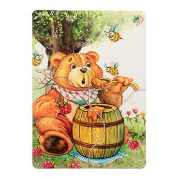 Пазл «Медвежонок и мёд»