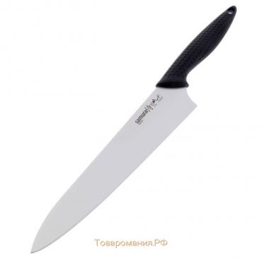 Нож кухонный Samura GOLF, шеф, лезвие 22.1 см, AUS-8